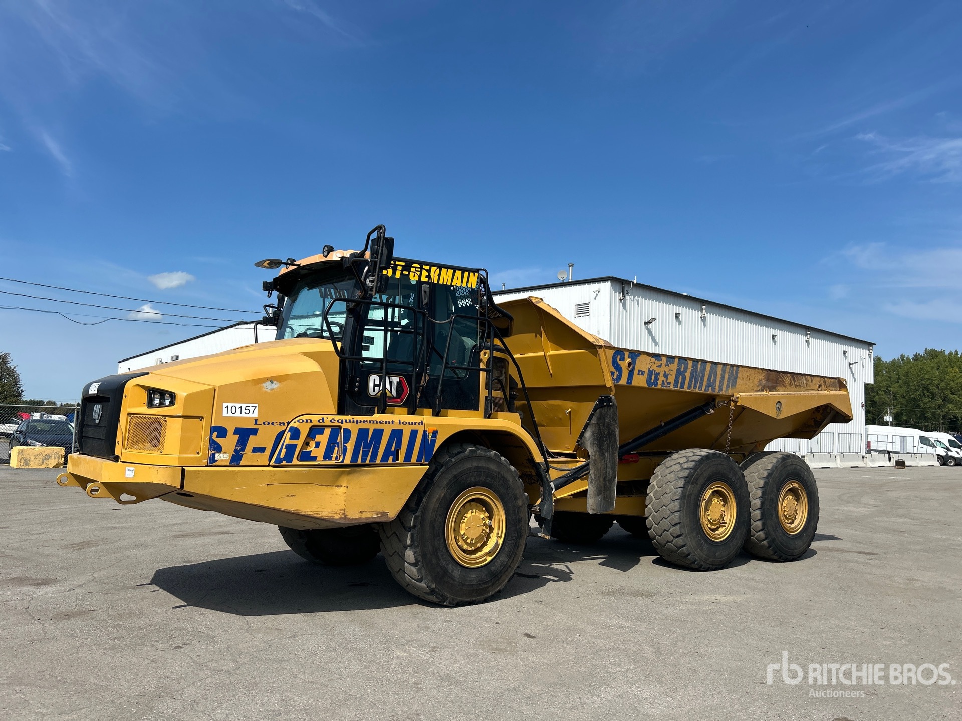 2021 Cat 725 を見 Articulated Dump Truck