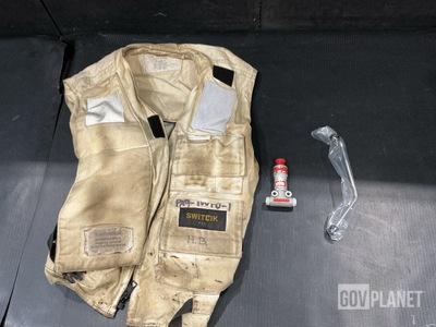 (3) Tube Assemblies, (2) Valves, (5) Vests & Assorted Items