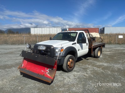 2014 Ford F-450 XL 4x4 Pług śnieżny
