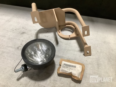 (4) Engine Poppet Valves, (7) Headlights, (3) Lamp Guards & Assorted Items