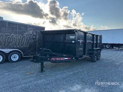 2025 ED Trailers 16 ft T/A Remolque Bañera Ligero