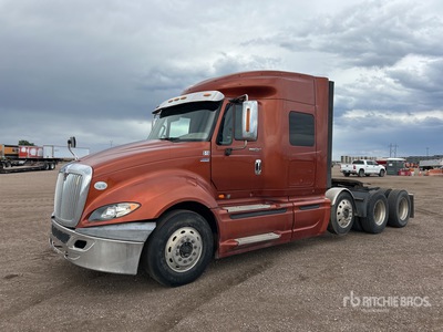 2013 International ProStar 8x4 Tri/A Sleeper Truck Tractor