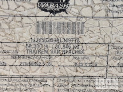 2010 Wabash RFALHSA 53 ft x 102 in T/A Remolque refrigerado