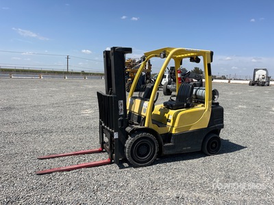 2006 Hyster H50FT 4800 lb Pneumatic Tire Montacargas