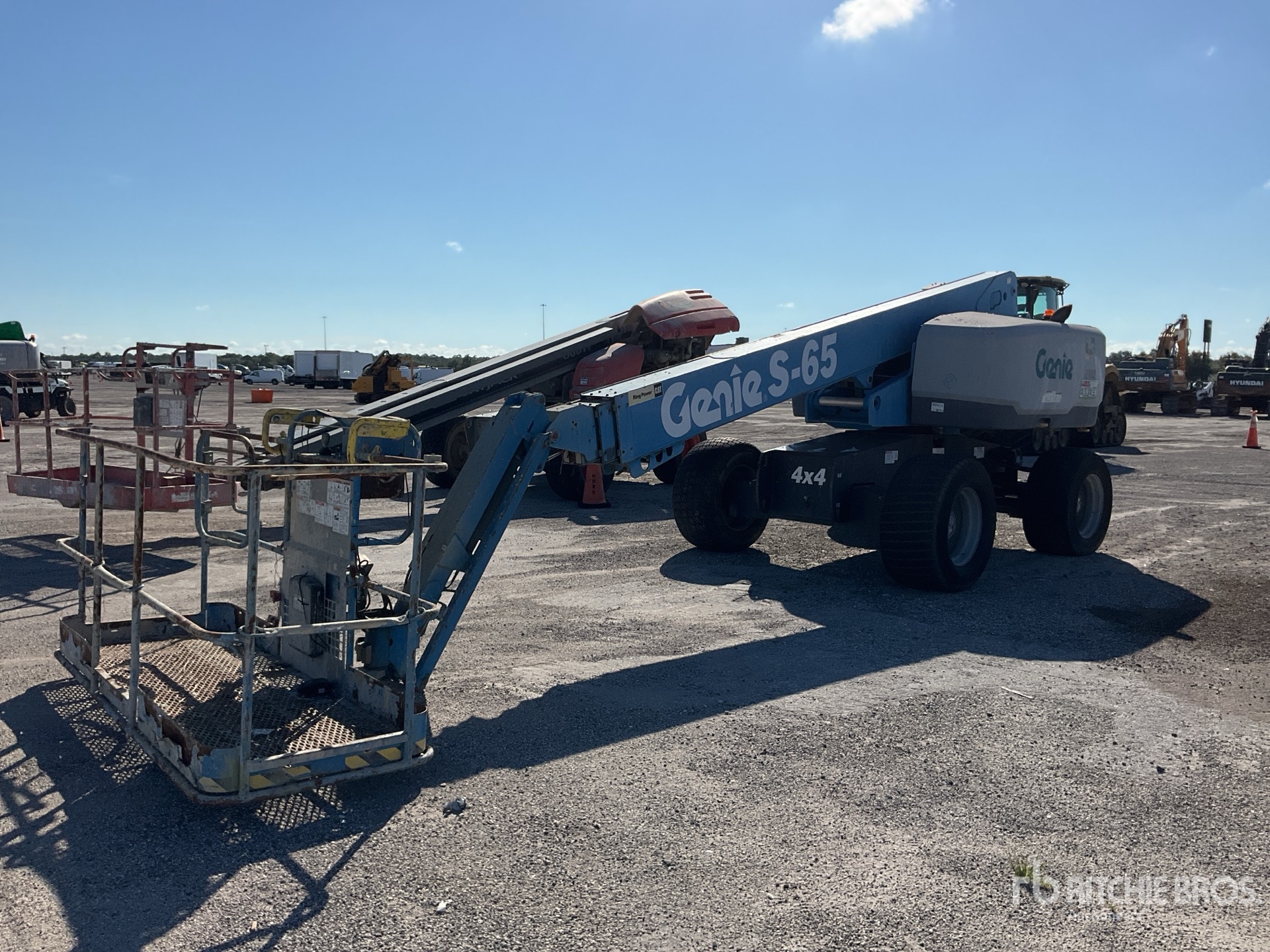 2015 Genie S-65 4WD Diesel Telescopic Boom Lift