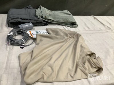 (2) Video Amplifiers, (8) Pairs of Men’s Outerwear Pants & Assorted Items