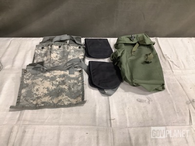 (108) Textile Bags, (33) Mag Pouches, (48) Bandoleers & Assorted Items
