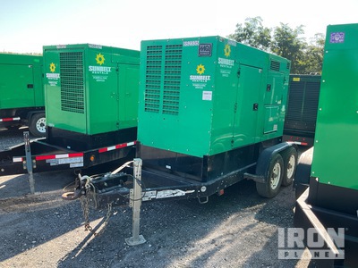 2015 Multiquip DCA70USJMQRP 70 kVA Mobile Generator Set