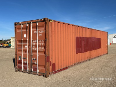 40 ft High Cube Contenedor de almacenamiento