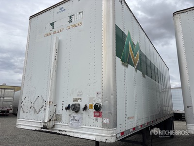 2013 Hyundai 28 ft S/A Van Trailer