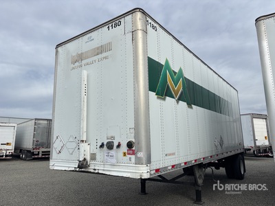 2013 Hyundai 28 ft S/A Van Trailer