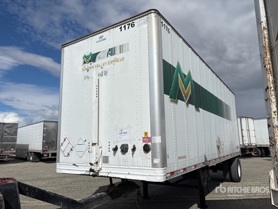 2013 Hyundai VC2280151-FJPR 28 ft x 102 in S/A Van Trailer
