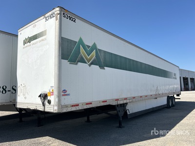 2008 Utility VS2DX 53 ft x 102 in T/A Van Trailer