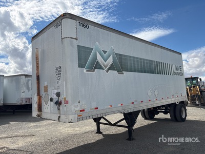2000 Hyundai VI2280151FJPR 28 ft x 102 in S/A Van Trailer