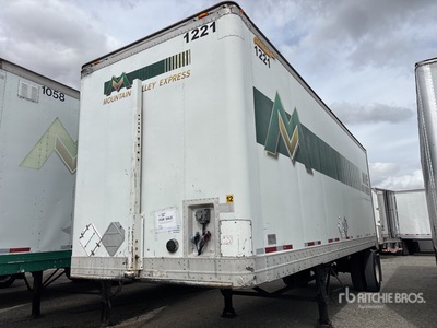1999 Great Dane 28 ft S/A Van Trailer