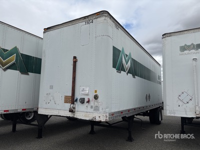 1997 Hyundai Translead 28 ft x 102 in S/A Van Trailer