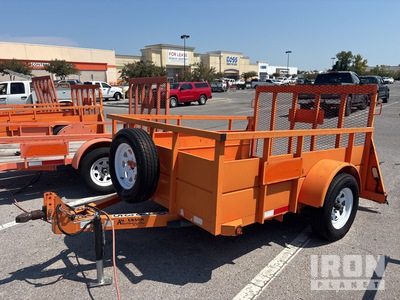 2019 Ohio Steel 5'x8' Channel Frame Trailer S/A