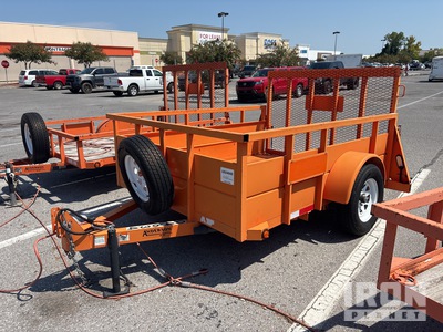 2019 Ohio Steel 5'x8' Channel Frame Trailer S/A
