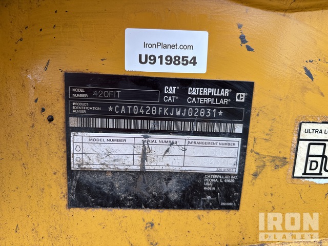RETROEXCAVADORA 2014 CATERPILLAR 420FIT