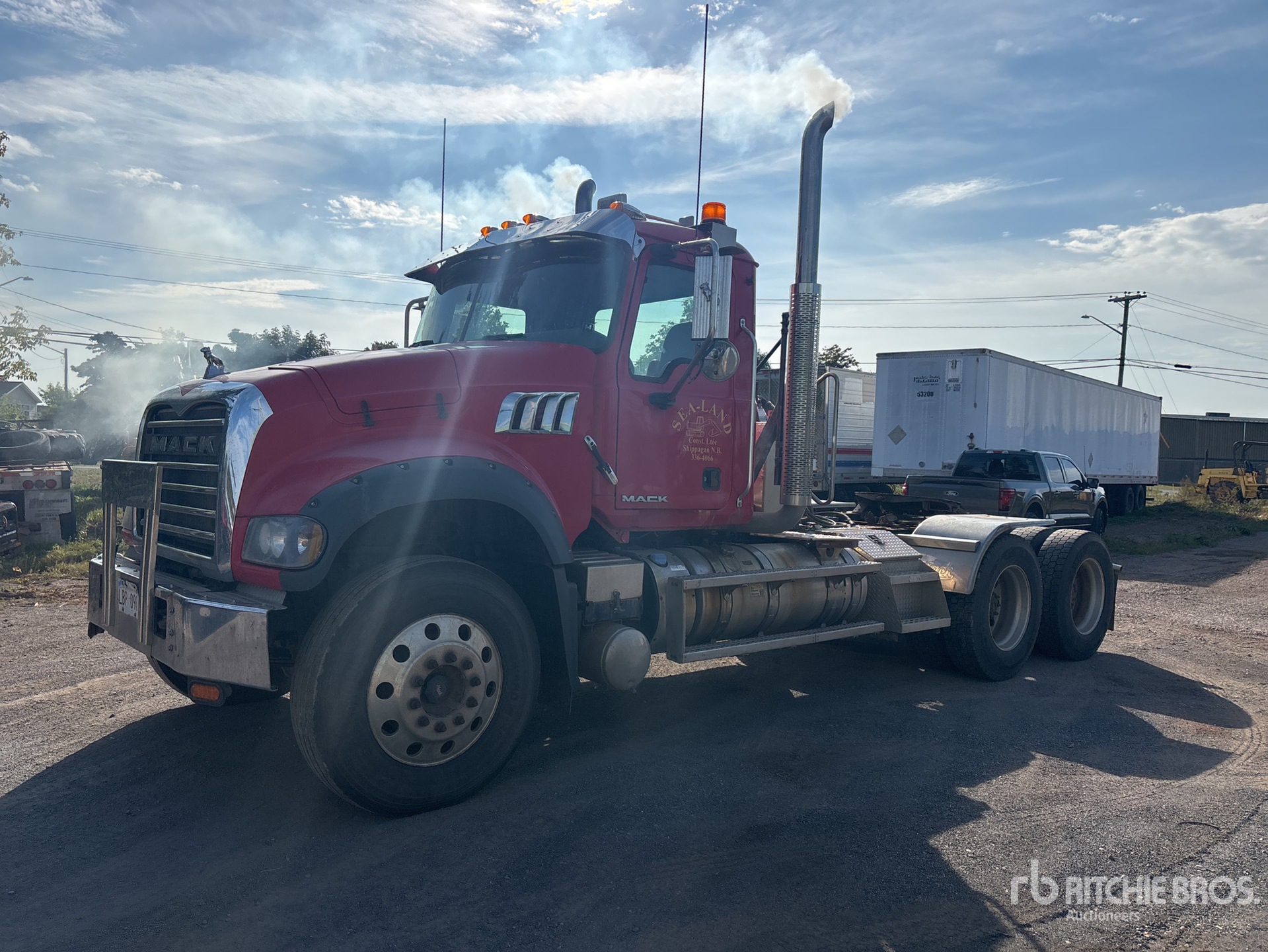 2012 Mack GU713 6x4 T/A Day Cab Truck Tractor