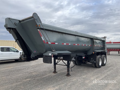 2010 Cross Country 26 ft T/A End Dump Trailer
