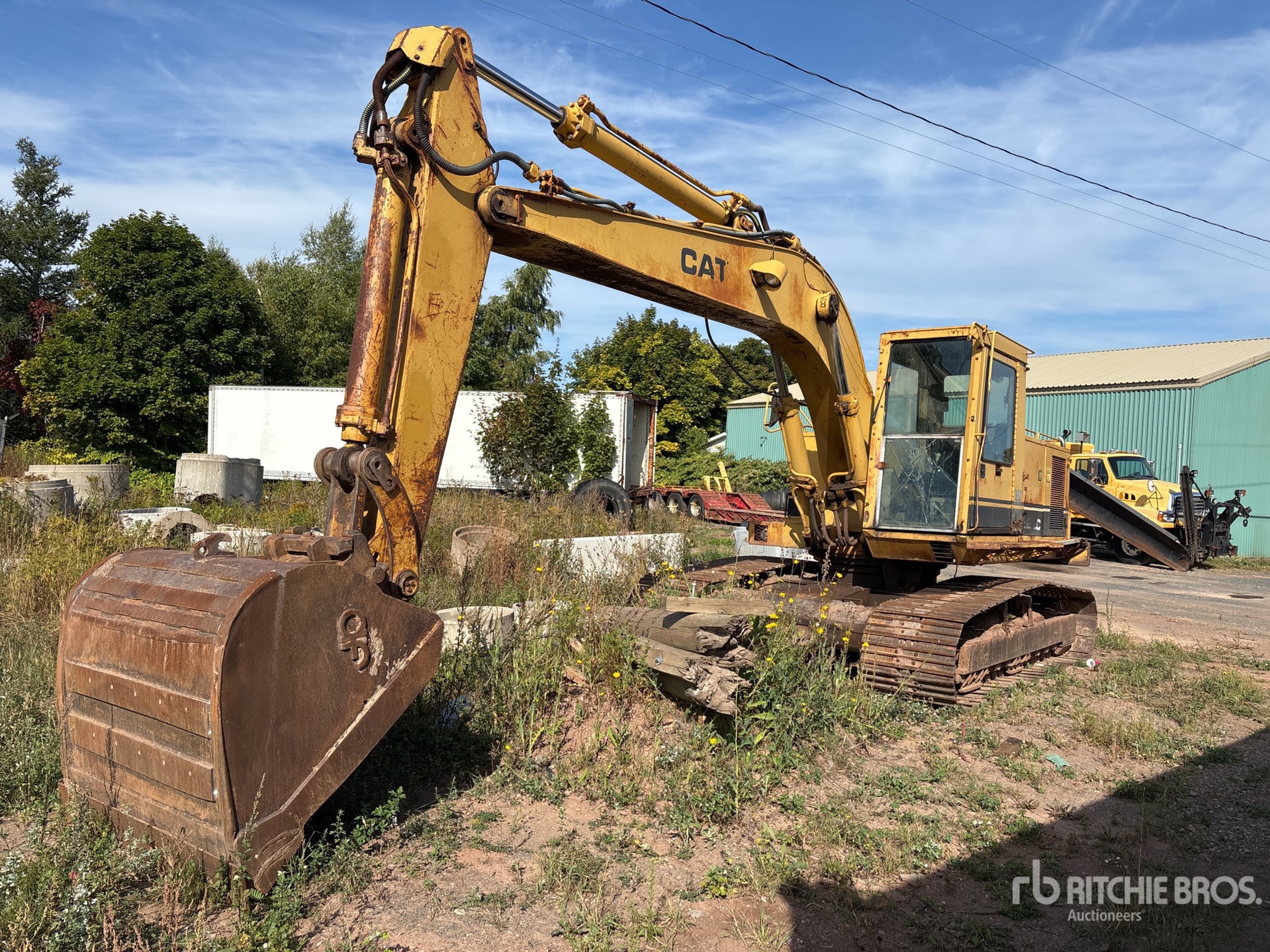 1987 Cat 225B Excavadora de Cadenas