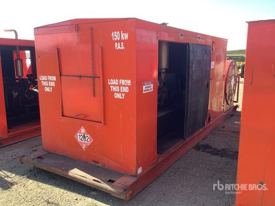 150 kW Skid-Mounted Enclosed Generator set