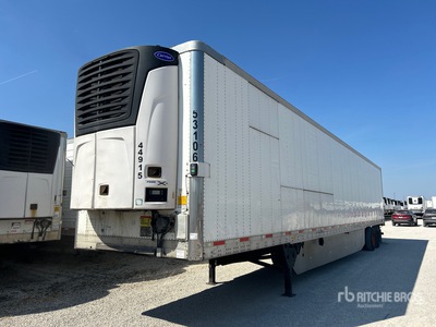 2015 Utility VS2RA 53 ft x 102 in T/A Refrigerated Trailer