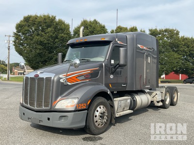 2019 Peterbilt 579 6x4 3- Achs Sattelzugmaschine mit Schlafkabine