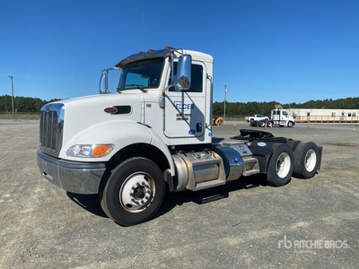 2023 Peterbilt 348 6x4 T/A Day Cab Truck Tractor