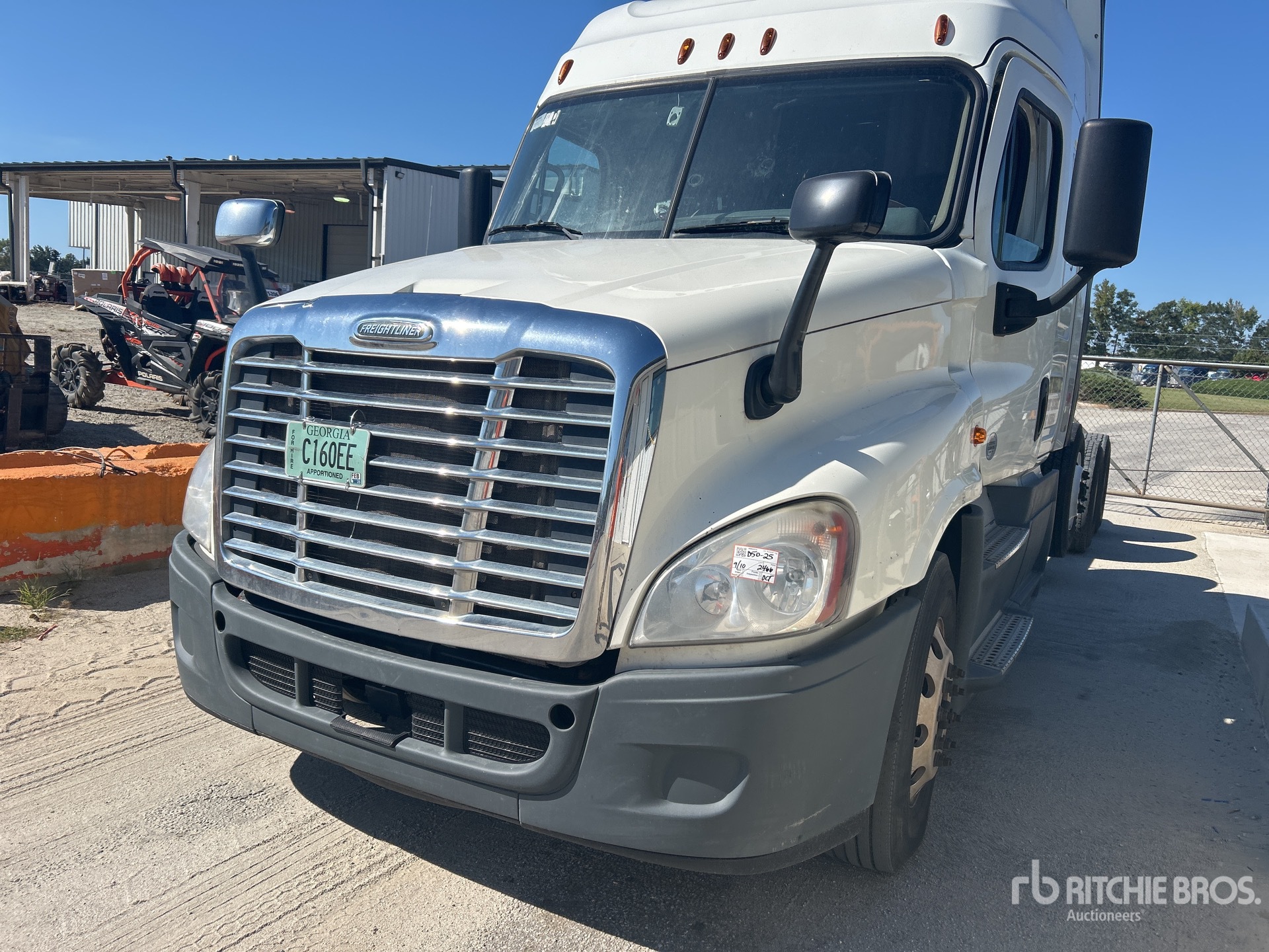 2017 Freightliner Cascadia 125 Tri/A Sleeper Truck Tractor