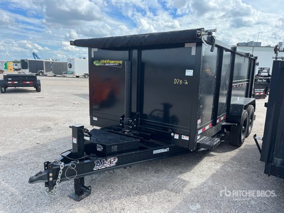 2025 American Made 14TA 14 ft T/A Dump Utility Trailer
