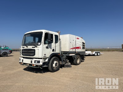 2015 Elgin on 2016 Autocar Xpert Sweeper Truck