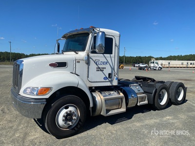 2023 Peterbilt 348 6x4 T/A Day Cab Truck Tractor