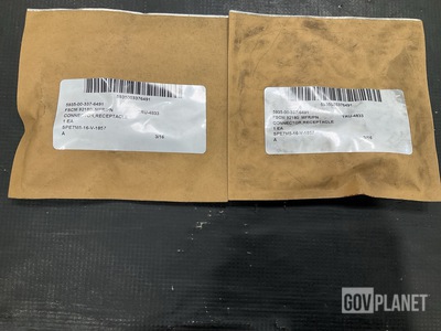 (2) Tru TRU-4833 Electrical Receptacle Connectors