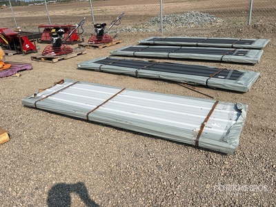 Quantity of 9 ft 10 in Sheets Galvalume Steel Siding Roofing