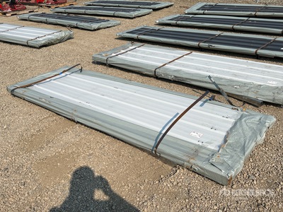 Quantity of 9 ft 10 in Sheets Galvalume Steel Siding Roofing