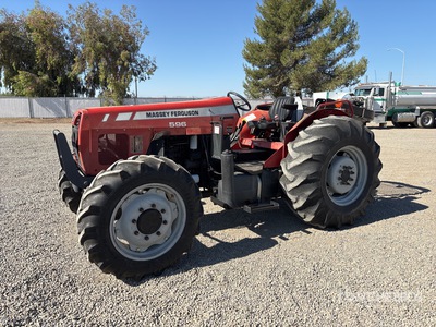 2010 Massey Ferguson 596 4WD Tractor