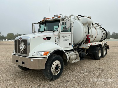 2011 PRESVAC SYSTEMS on 2011 Peterbilt 348 6x4 Vacuum Tanker Truck