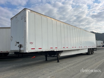 2012 Wabash 53 ft x 102 in T/A Remorque fourgon