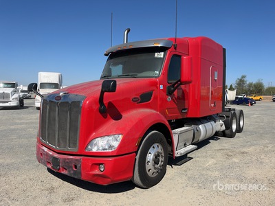 2018 Peterbilt 579 6x4 تراكتور شاحنة كابينة النوم (ثنائية المحور)