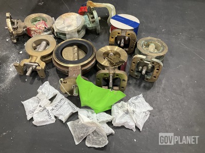 (7) Assorted Butterfly Valves