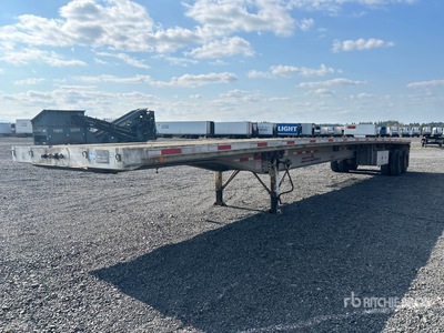 2008 Benson 48 ft T/A Remorque à plateau