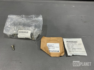 (12) Thrust Bearings, (244) Screws, (1,600) Nuts & Assorted Items