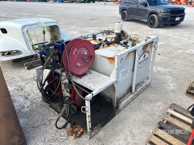 Skid Mounted Steel Lube Tank