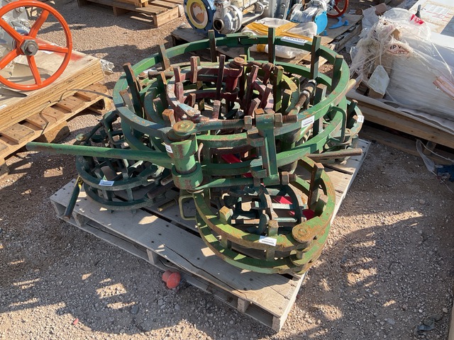 Quantity of (10) Pipe Line Up Clamps