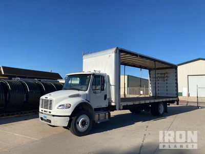 2017 Freightliner M2 106 4x2 Curtain Side Truck