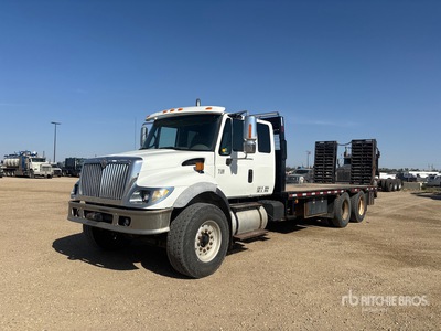 2007 International 7500 6x4 Flatbed Truck