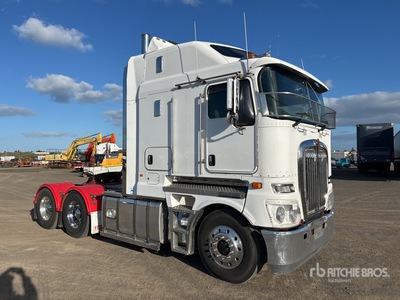 2017 Kenworth K200 Big Cab Aerodyne 6x4 T/A Sleeper Truck Tractor