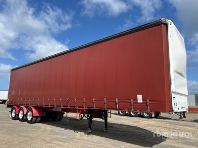 2003 Vawdrey 13.2 m Tri/A Remolque con Lona